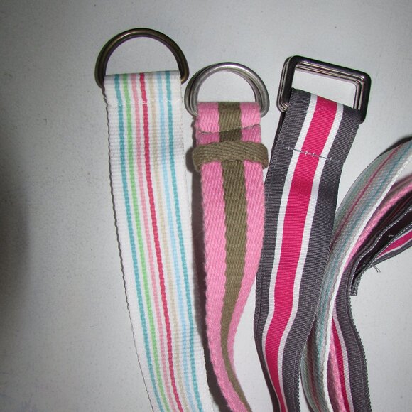 Striped Belts x 3 - Picture 5 of 8